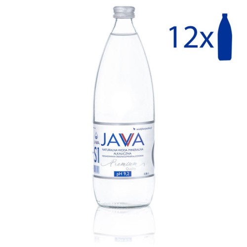 Woda JAVA 0,86L SZKŁO NIEGAZOWANA.jpg